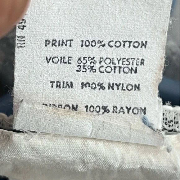 Gunne Sax Vintage 1970's Cottagecore Puff Sleeve Floral Sz 9 Midi Dress - Picture 13 of 16